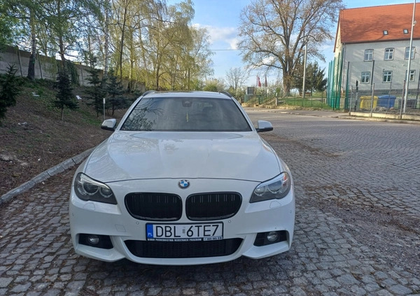 BMW Seria 5 cena 76900 przebieg: 281000, rok produkcji 2013 z Bolesławiec małe 379